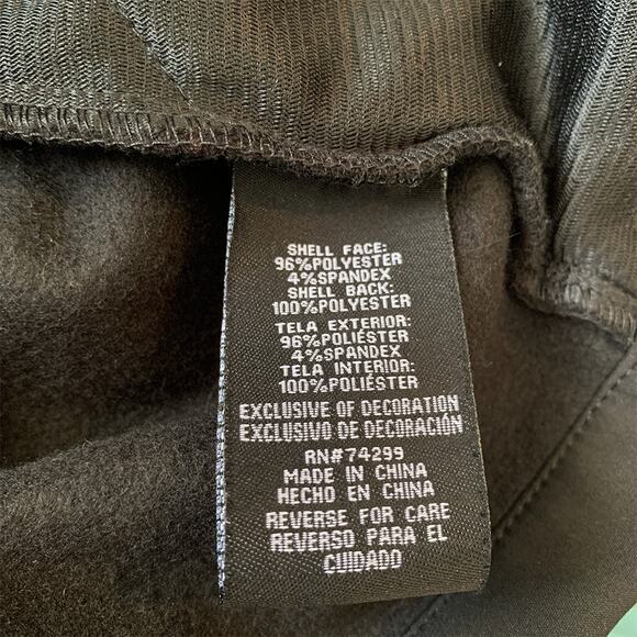 Bebe Versatile Mid-Length Coat Removable Hood & Lining Black Women's Medium - Picture 8 of 9